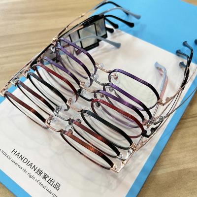 China For Reading Glasses Pure Titanium Glasses Frames Men Prescription Eye Glasses Square Eyewear Myopia ALLOY IP Optical Plating for sale