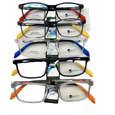 China For China Tr90 Wholesale Children's Silicone Optical Eye Glasses Reading Glasses Frames Spectacle Kids Spectacle Frames for sale