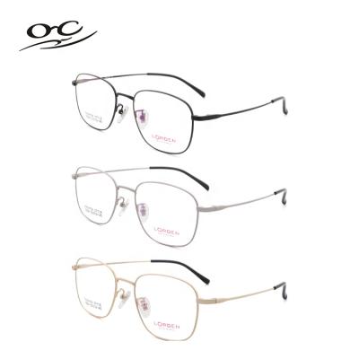 China Optical Glasses For Vogue Optical Glasses Custom Unisex Oval Big Myopia Alloy Eyesight for sale