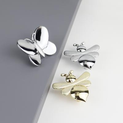 China Modern Luxury Butterfly Bee GP/CP Cabinet Handle Knob Household Kitchen Handle For Sale for sale