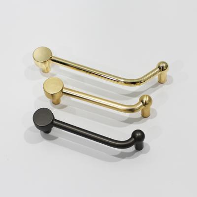 China China Manufacture Modern Gold Modern Wardrobe Handle Modern Cabinet Kitchen Drawer Handles for sale