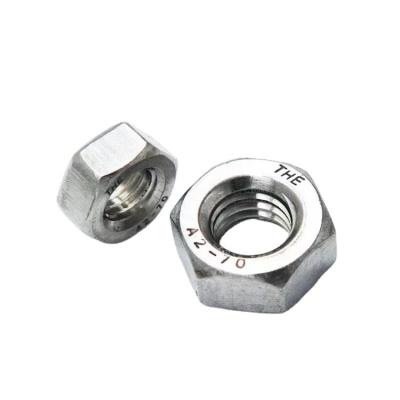 China Extracting Handan Nuts Bolts Screws Steel HEX NUT GRADE 4 6 8 10 Galvanized Finish for sale