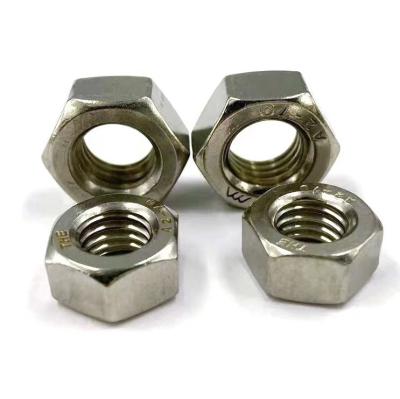 China Heavy Industry Carbon Steel DIN934 Hex Nuts for sale