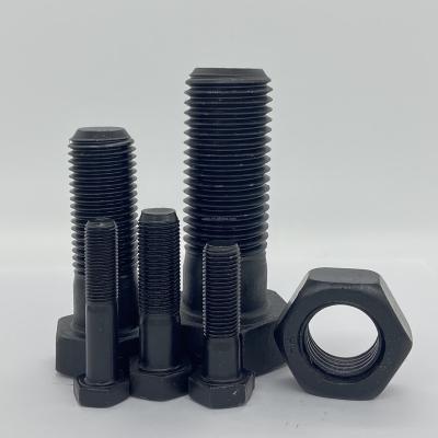 China Wholesale LUXURY GRADE 8.8 HEX BOLTS black DIN933 FULL GALVANIZED WIRE scrap high quality for sale