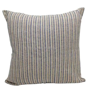 China Wholesale Decorative Navy/Holiday Lounge Navy Cotton Cushion Cover Pillow Cover for sale