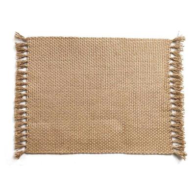 China Plain High Grade Natural Jute Area Rug 	Home Table Cloth Home.Restaurant.Bar.Hotel for sale