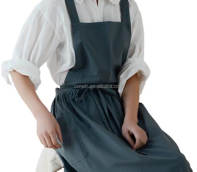 China Cleaning Japanese and Korean aprons clothing suits home florists cafes work clothing for sale