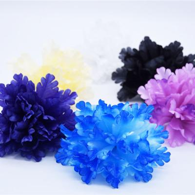 China Hot Sale 11cm Silk Artificial Flower Dahlia Flower Wall Garland Decoration Home Decor for sale