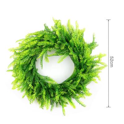 China Wholesale 52cm indoor artificial plant decoration plastic garland for wedding decoration home decoration for sale