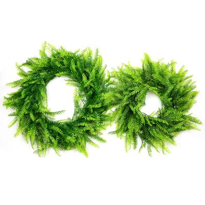 China Wholesale 42cm indoor artificial plant decoration plastic garland for wedding decoration home decoration for sale