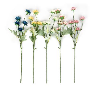 China Hot Selling Indoor Decoration 51cm Bouquet Artificial Chrysanthemum For Decoration Home Outdoor Party Artificial Flower for sale