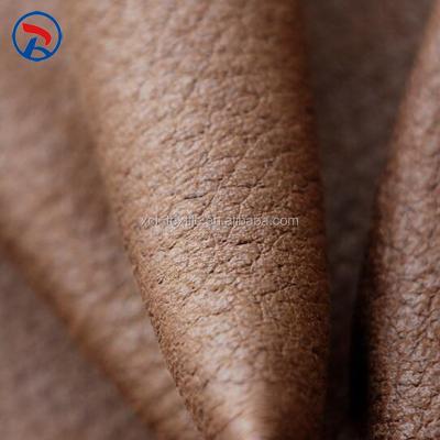 China Home Best Quality 100% PU Synthetic Leather Abrasion-Resistant Textile Upholstery For Living Room for sale