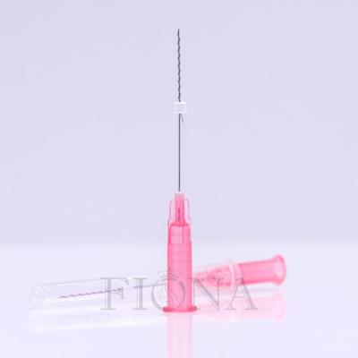 China Plla 29g 30g do pcl de Pdo da estimulação do colagênio da linha da torção do parafuso mono (PDO PCL PLLA 29G/30G) à venda