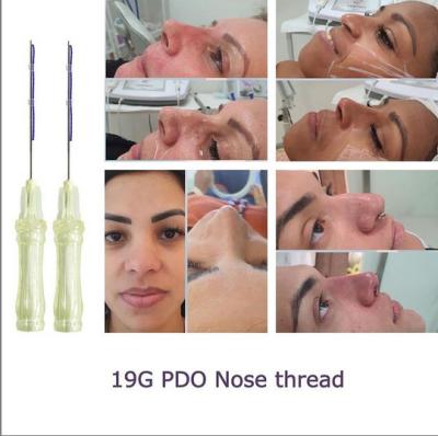 China Elevación de la nariz de Fiona Absorbable Pdo Cog Thread para el tamaño 19G-60m m 19G-38m m de Jobe de la nariz en venta