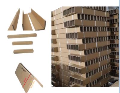 China Considerate Goods Protection China Cardboard Corners Protectors For Edges Paper Corner Made Of 100% Recycled Kraft Paperboard for sale