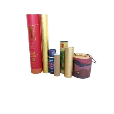 China Recycled Materials China Tube Kraft Paper Tube Cardboard Tube Telescopic Packaging for sale