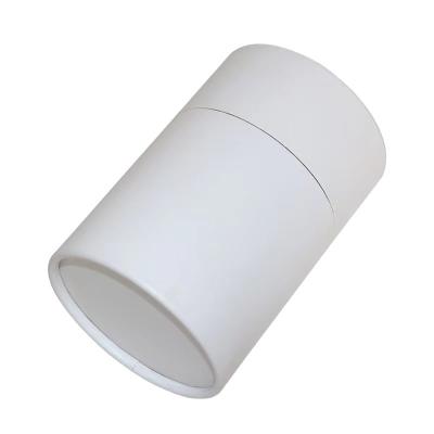 China Custom Materials 2022 Cylinder Paper Tube Eco-friendly Recycled Biodegradable Kraft Round Logo Kraft Paper White Tube for sale