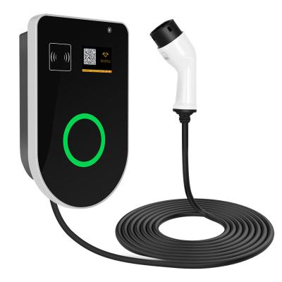 China Universal Wall Mounted EV Car Charger Household Fast Charging Battery 32A 7KW for sale