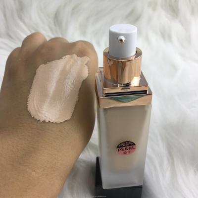 China Whitening No Logo 30ml Square Makeup Glass Waterproof Liquid Foundation Liquid Foundation Private Label for sale