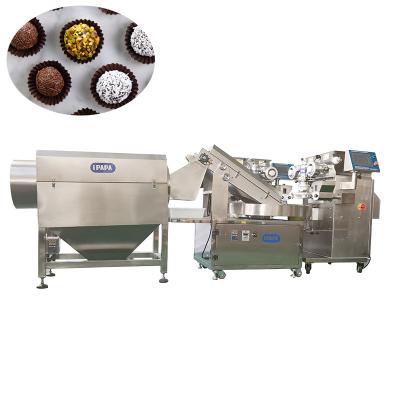 China Chocolate Truffles Chocolate Brigadeiro Truffles Rounder Balls/Brazilian Oatmeal Balls/Rum Making Machine for sale