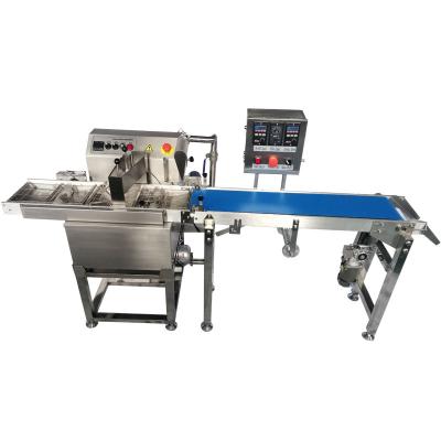 China DAD Hot Sale Small Commercial Chocolate Catering Machine With Blower And Conveyor Belt for sale