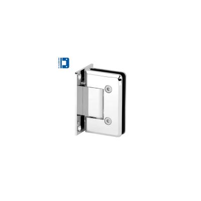 China Modern Wall To Glass Hinge Brass Material Heavy Duty 90 Degree Wall To Shower Glass Door Hinge for sale