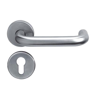 China Modern Newly Produced Interior Door Handle Stainless Steel Rod Interior Door Handle for sale