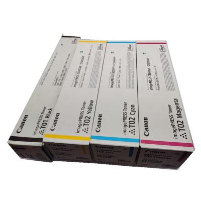 China Original Apply To Original Canon T02 C8000/1000 Toner Set Toner Cartridge Color Toner (Four Colors) KYCM Te koop