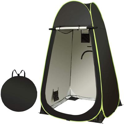 China Pop Up Tent Privacy Portable Black Toilet Dressing Shower Camping Tent For Sale Light Weight for sale