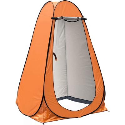 China Large Cheap Portable Outdoor 1 Person Camp Shower Tent Privacy Bathroom Portable Tents for sale