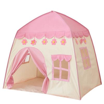 China Easy Setup Foldable Tent for Girls Boy Room Decoration Children's Play Tent Princess House Castle Children's Portable Playhouse for sale