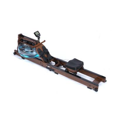 China Home Use Foldable Wooden Commercial Seated Indoor Rowing Machine for sale