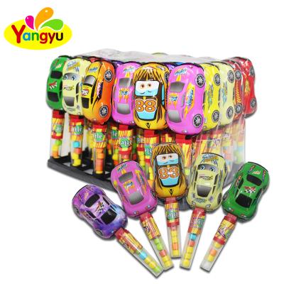 China Cartoon Toys Cartoon Toys Mini Racing Car Toy With Sweet Candy For Children for sale