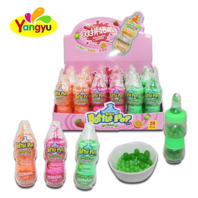 China Glucose glucose 3 in 1 nipple candy hard jelly bean+nipple candy+pearl candy for sale