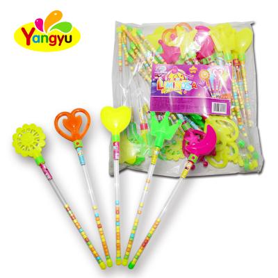 China Cartoon Toys Cartoon plays light up Toy Candy magic wand for sale