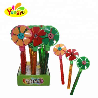 China Bubble Toy Bubble Water Toys Safety Safety Fan Shape Candy for sale