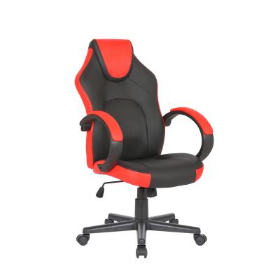 China Adjustable (height) Office  Chair,   middle -back Racing Chair   PU and PVC Bucket Seat,Computer Swivel Office Chair for sale