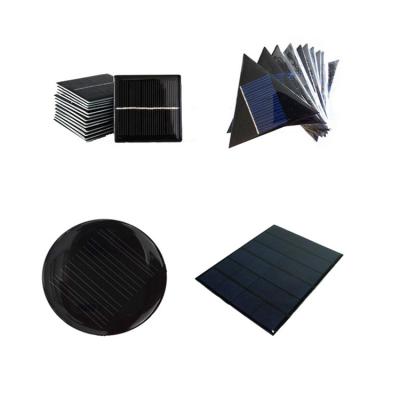 China solar lights/solar toy etc. Custom Mini Solar Panel High Efficiency 23% Any Size 0.5-20W For Choice Solar Panel for sale