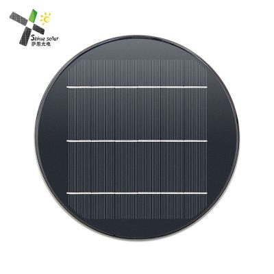 China Solar Home System OEM All Round Triangle Shape Mini Solar Panel 6v 12v Epoxy Solar Panel 2w 5w for sale