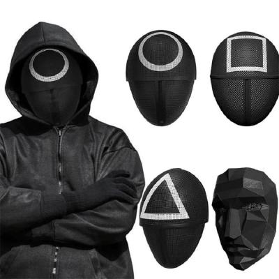 China 2021 Korea Soldier Halloween Cosplay Squid Game Party Breathable Mask for sale