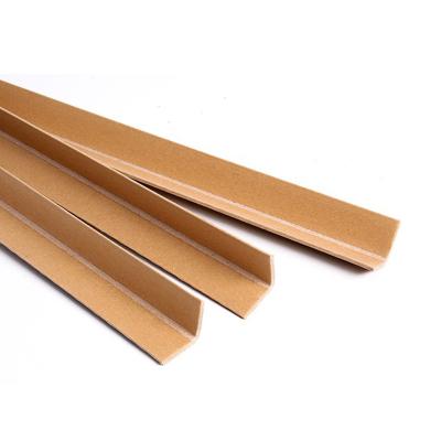 China Environmental Friendly Brown Packaging Corner Protector Cardboard 315*30*30*3mm Corners Protectors For Pallet for sale