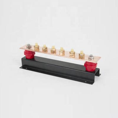 China Electric Power Transmission Function Protective Bus Bar Ground Pure Copper Grounding Bus Bar for sale