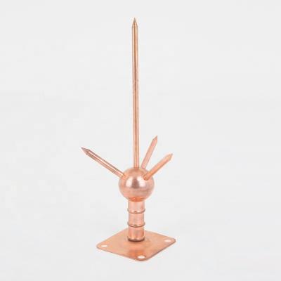 China Undergrounding Lightning Protection Air Arrester Air Rod Base for sale