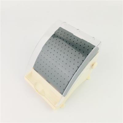 China Cheap Burbox ABS Material Dental Burs Holder 142 Hole Box Hot Selling Dental Box for sale