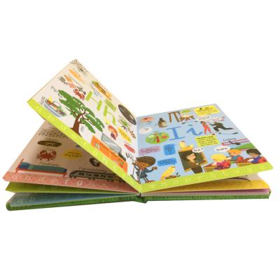 China A4 Business Hardcover Children's Educational Hardcover Board Book Offset Printing Sewing Binding Children's Book for sale