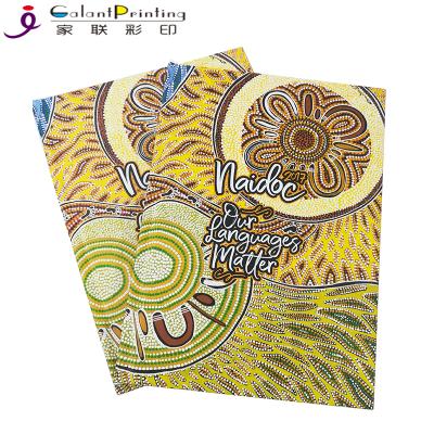 China Custom thick hardcover book spiral notebook A5 size hardcover cardboard cover notebook school supplies for sale