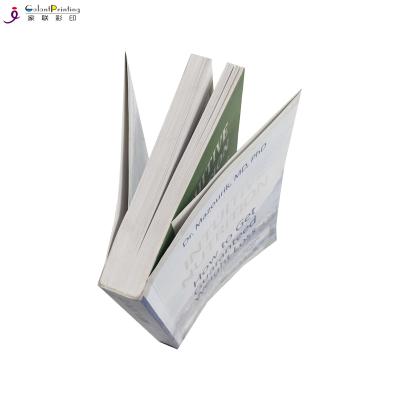 China Food Printing Mini Size Hand Book Reading Paperback Soft Cover for sale