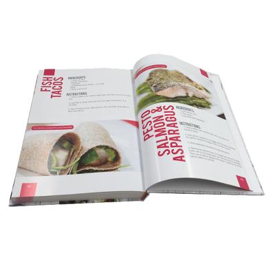 China Advertising Brochure Catalog Book Editing Custom Hardcover Binding Cook Softcover Book/Dyeing Cookbooks Printing Services for sale