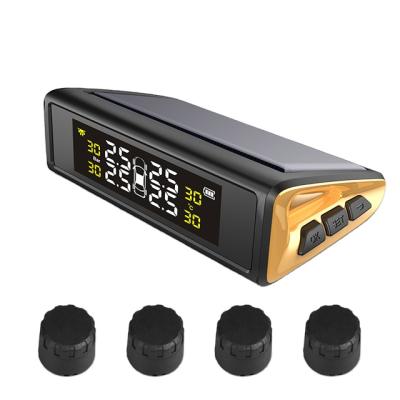 China Hot Selling (EXTERNAL) Solar Power Tire Pressure Monitoring System Car TPMS Universal for sale