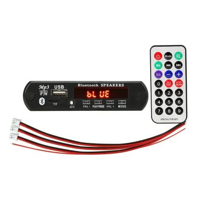 China New 12V MP3 WMA Wireless AUX Decoder Board Module USB TF Audio FM Radio. for car accessories LT S3 for sale